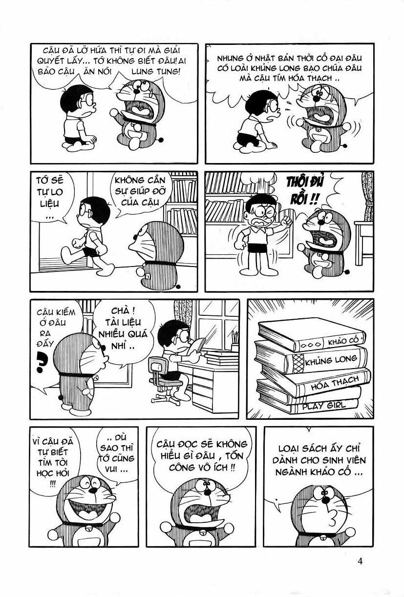 Truyện Tranh Doraemon: Thăm Công Viên Khủng Long trang 5
