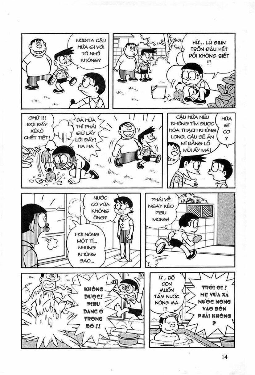 Truyện Tranh Doraemon: Thăm Công Viên Khủng Long trang 15