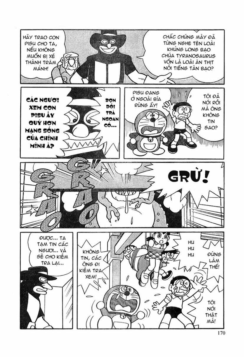 Truyện Tranh Doraemon: Thăm Công Viên Khủng Long trang 170