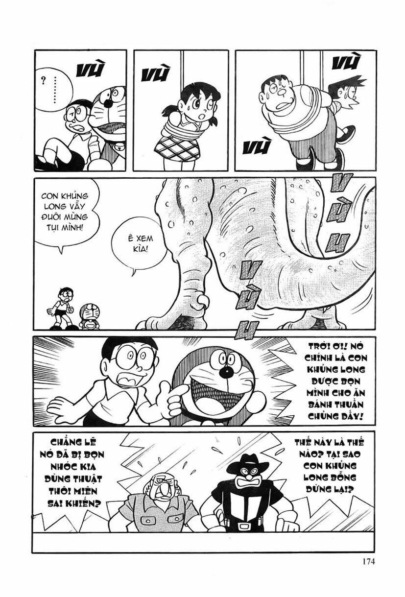 Truyện Tranh Doraemon: Thăm Công Viên Khủng Long trang 174