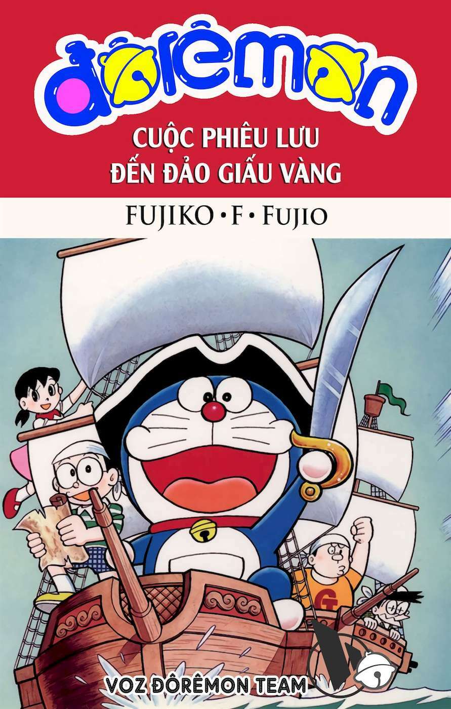 Truyện Tranh Doraemon: Cuộc Phiêu Lưu Đến Đảo Giấu Vàng trang 0