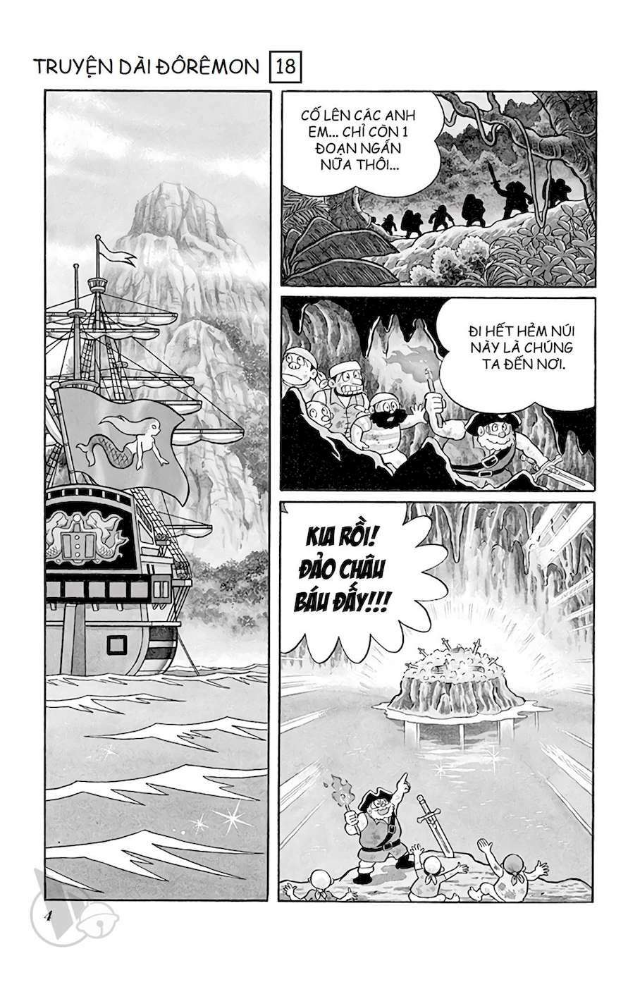 Truyện Tranh Doraemon: Cuộc Phiêu Lưu Đến Đảo Giấu Vàng trang 3