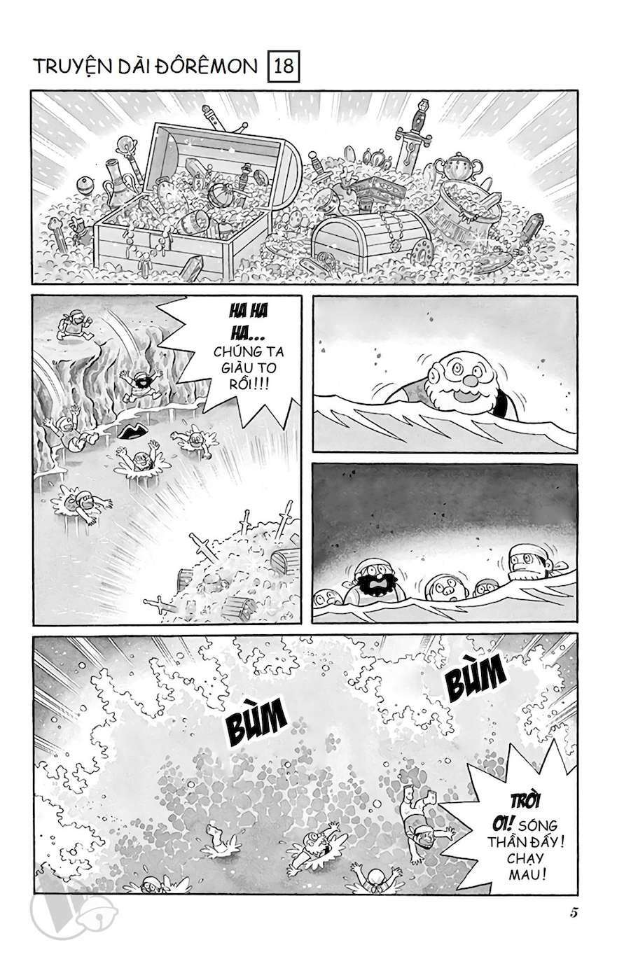 Truyện Tranh Doraemon: Cuộc Phiêu Lưu Đến Đảo Giấu Vàng trang 4