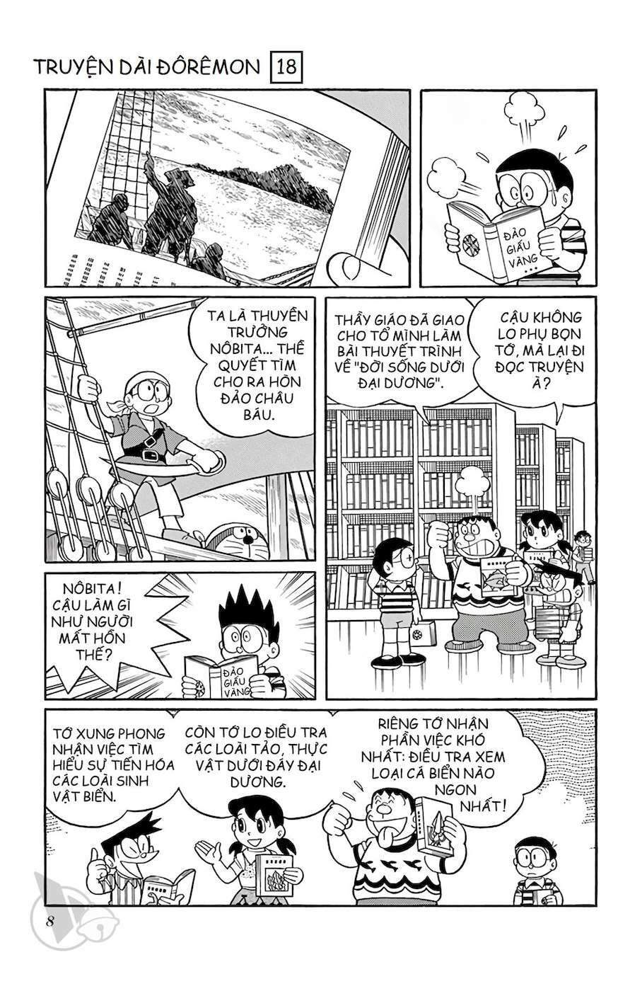 Truyện Tranh Doraemon: Cuộc Phiêu Lưu Đến Đảo Giấu Vàng trang 7