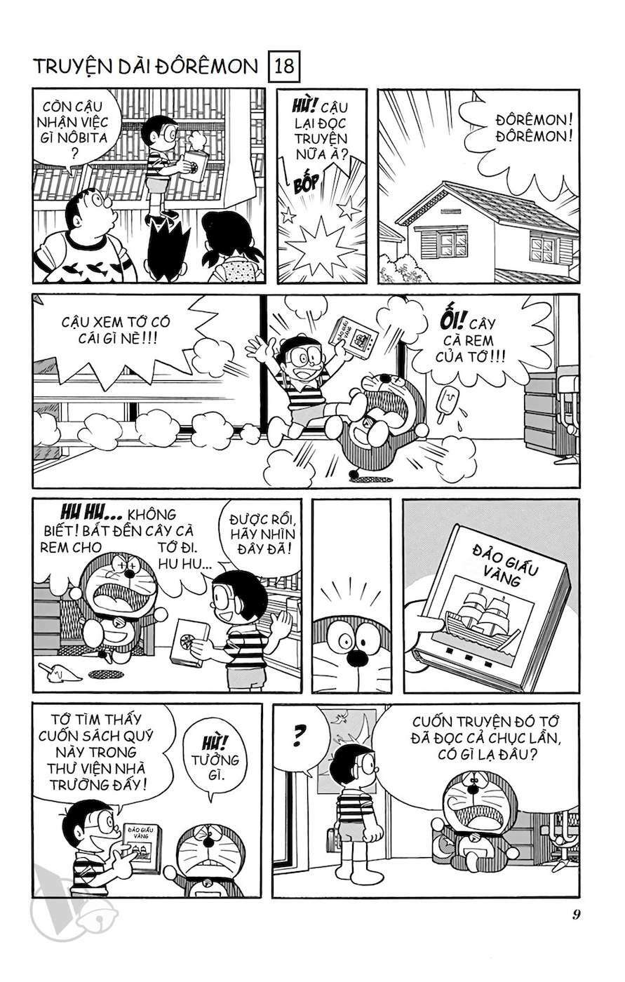 Truyện Tranh Doraemon: Cuộc Phiêu Lưu Đến Đảo Giấu Vàng trang 8