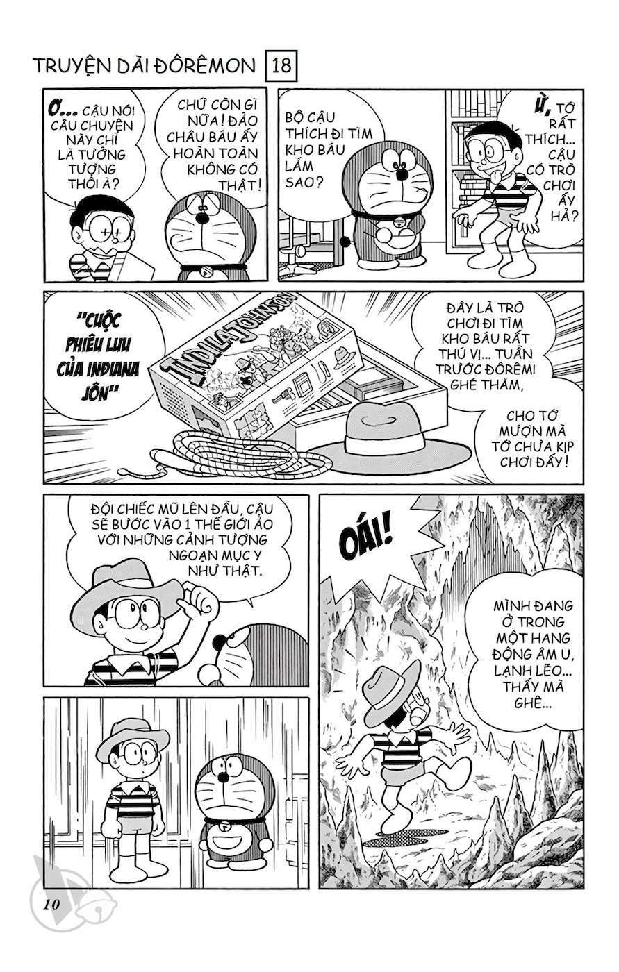 Truyện Tranh Doraemon: Cuộc Phiêu Lưu Đến Đảo Giấu Vàng trang 9