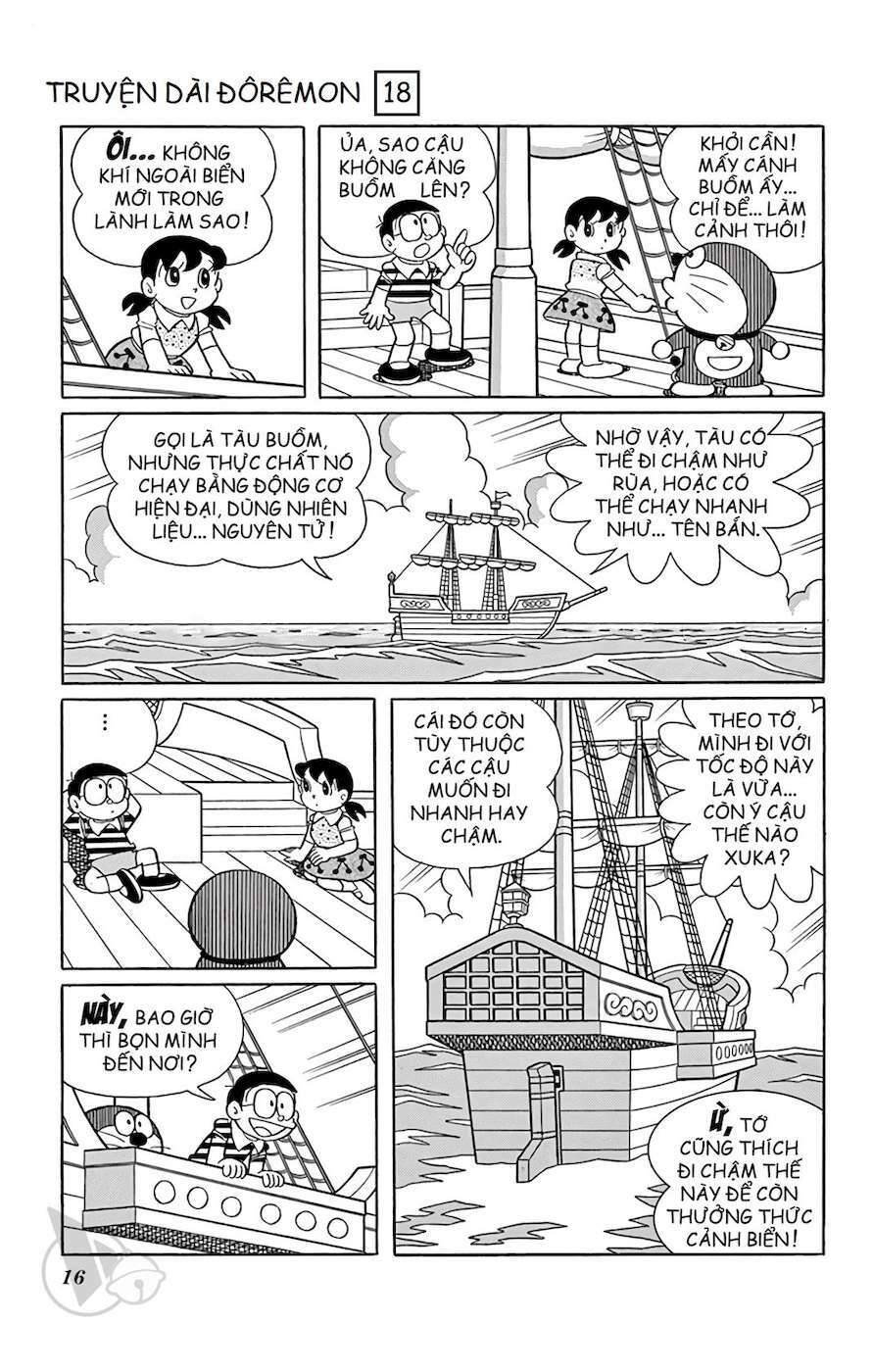 Truyện Tranh Doraemon: Cuộc Phiêu Lưu Đến Đảo Giấu Vàng trang 15