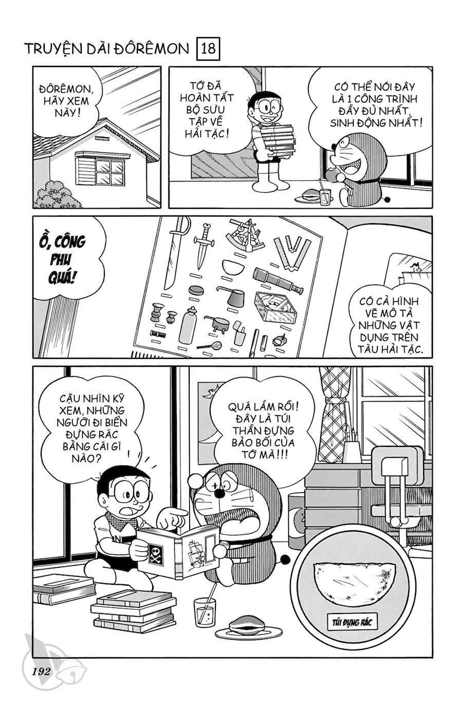 Truyện Tranh Doraemon: Cuộc Phiêu Lưu Đến Đảo Giấu Vàng trang 191