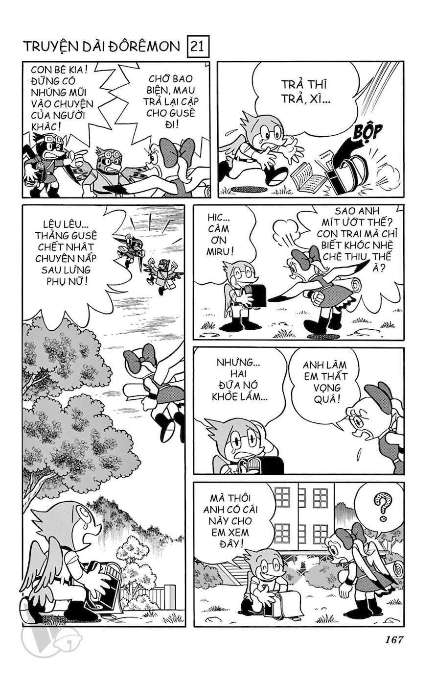 Truyện Tranh Doraemon: Du Hành Đến Vương Quốc Loài Chim trang 166