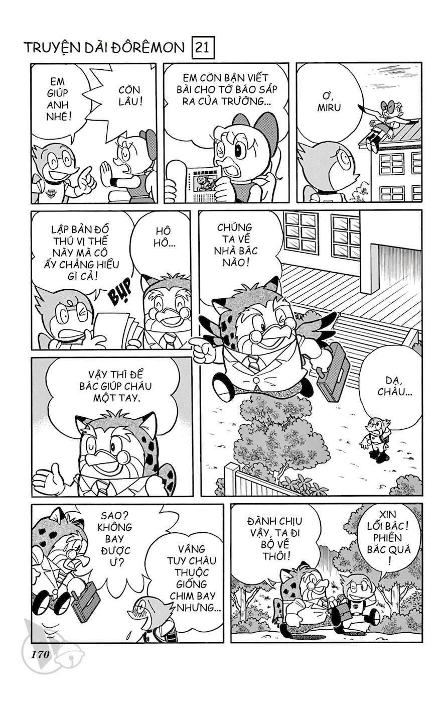 Truyện Tranh Doraemon: Du Hành Đến Vương Quốc Loài Chim trang 169