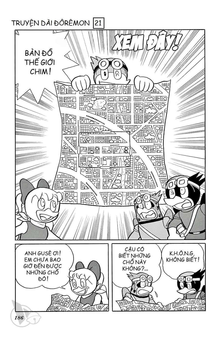Truyện Tranh Doraemon: Du Hành Đến Vương Quốc Loài Chim trang 185