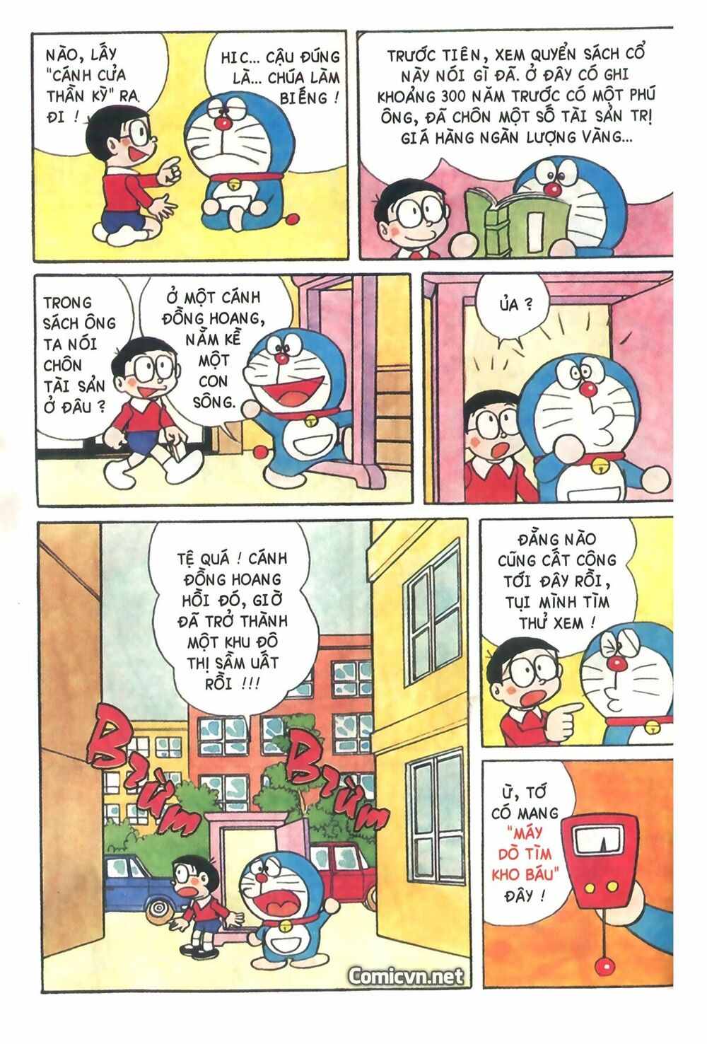 Truyện Tranh Doraemon Màu trang 4