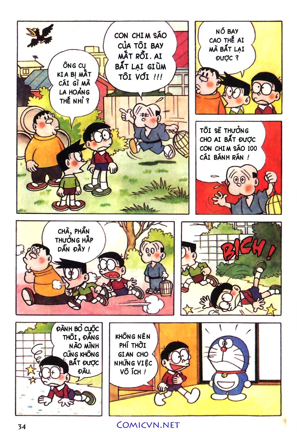 Truyện Tranh Doraemon Màu trang 774