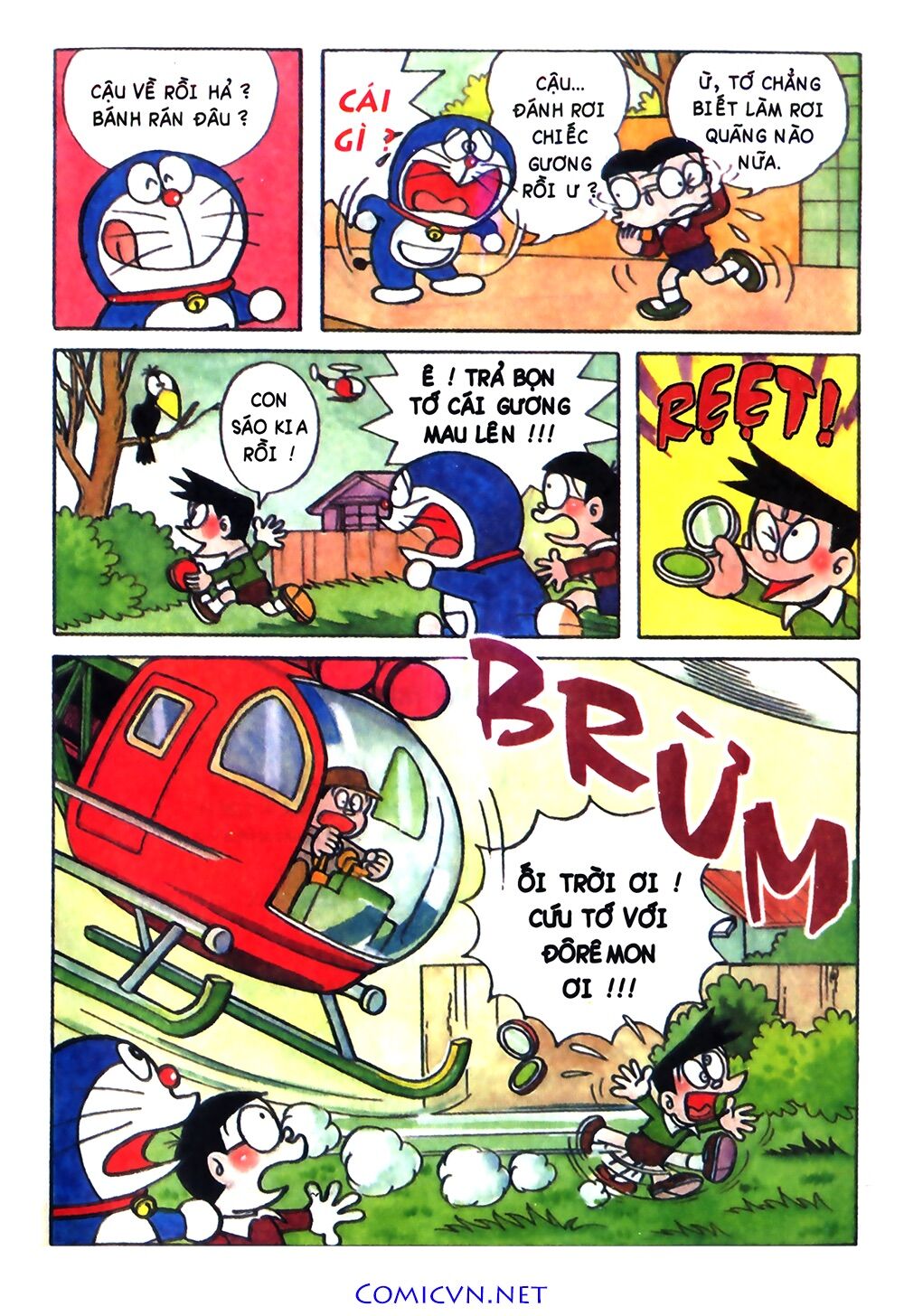 Truyện Tranh Doraemon Màu trang 779