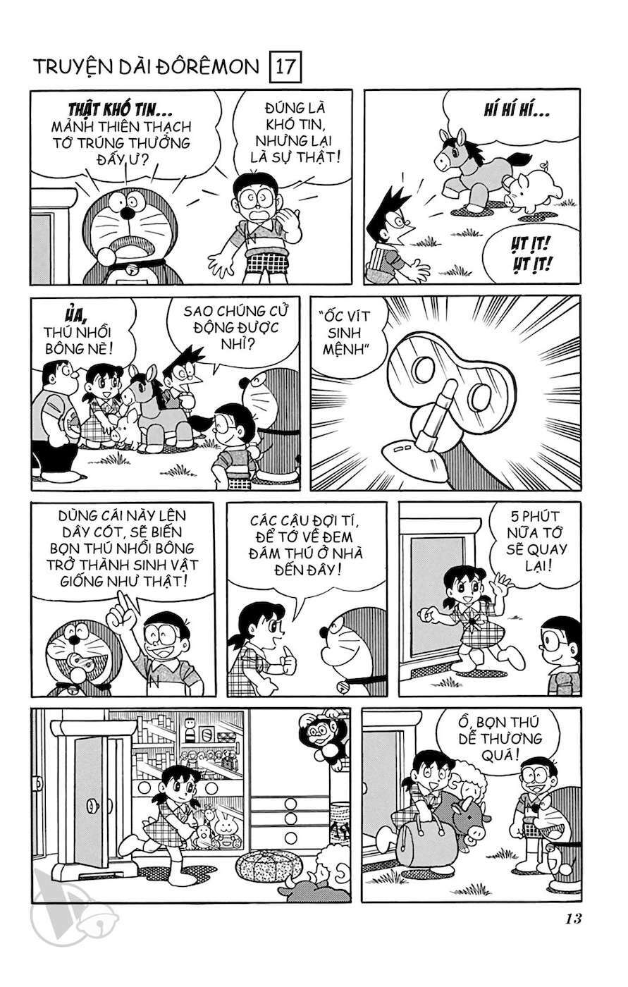 Truyện Tranh Doraemon: Thành Phố Thú Nhồi Bông trang 12
