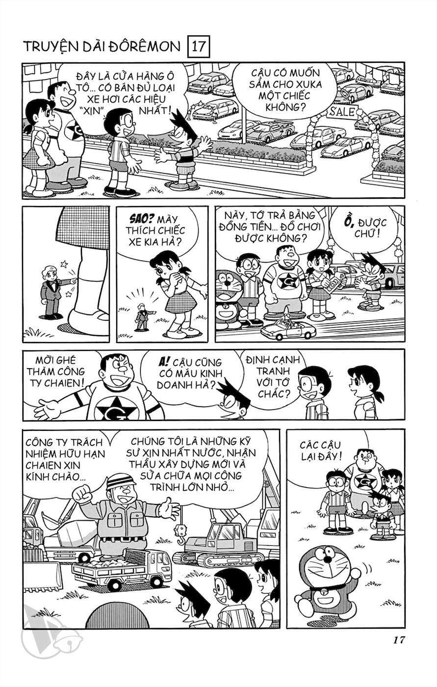 Truyện Tranh Doraemon: Thành Phố Thú Nhồi Bông trang 16