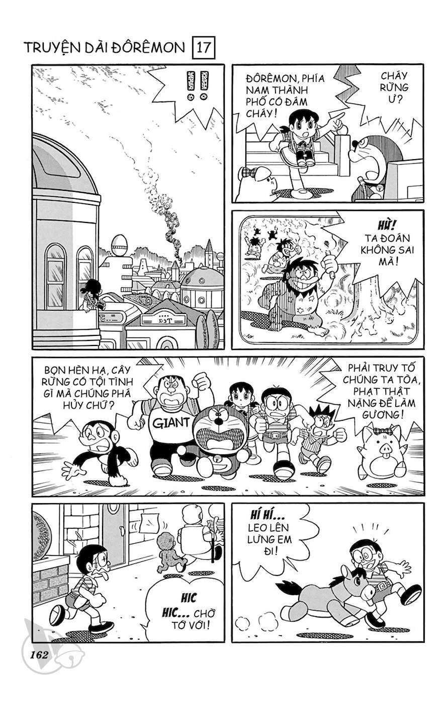 Truyện Tranh Doraemon: Thành Phố Thú Nhồi Bông trang 161