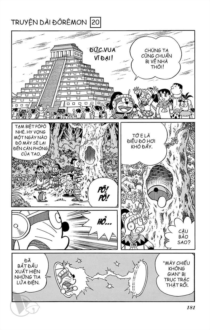 Truyện Tranh Doraemon: Truyền Thuyết Về Vua Mặt Trời Nôbita trang 180
