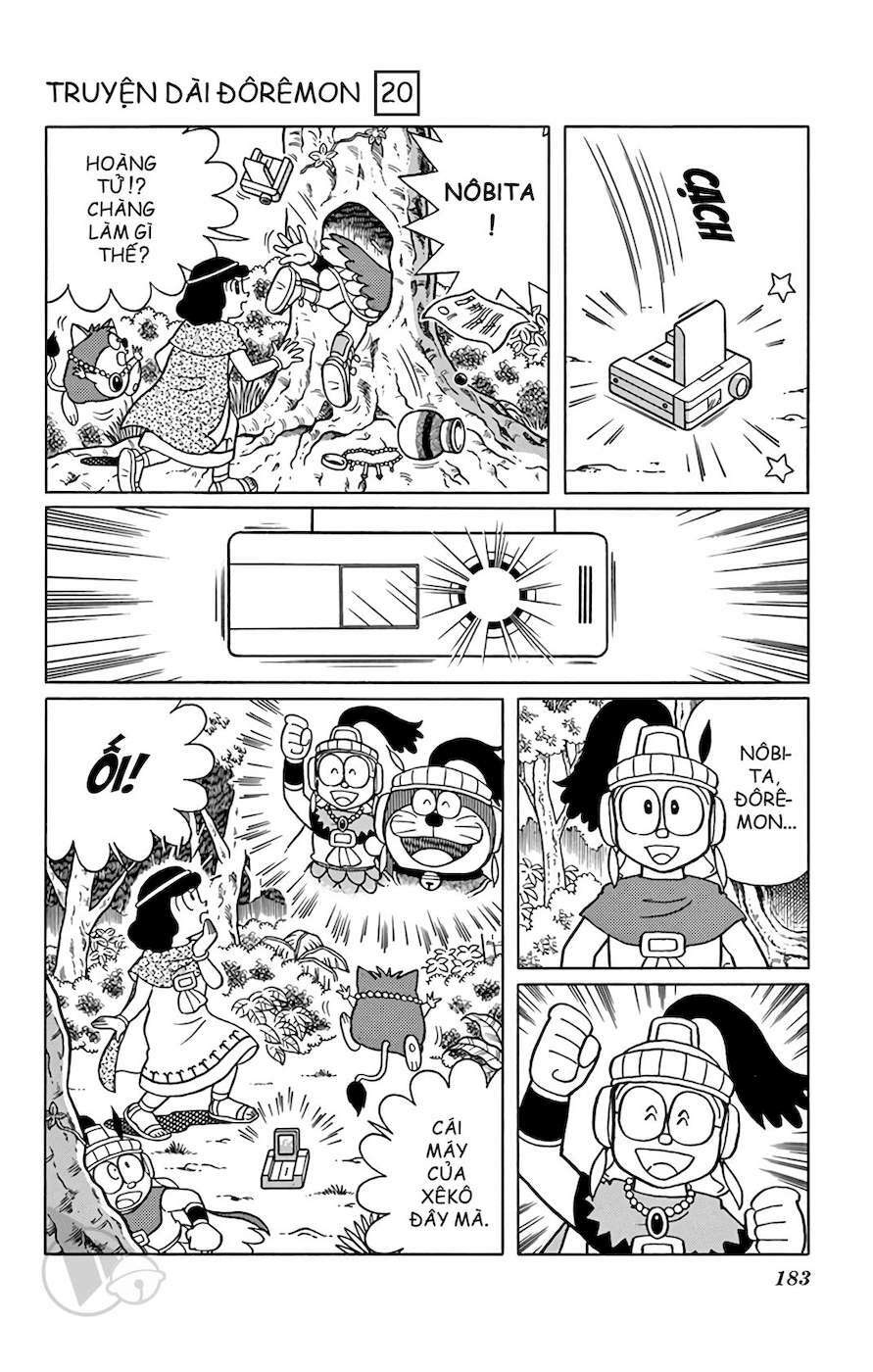 Truyện Tranh Doraemon: Truyền Thuyết Về Vua Mặt Trời Nôbita trang 182