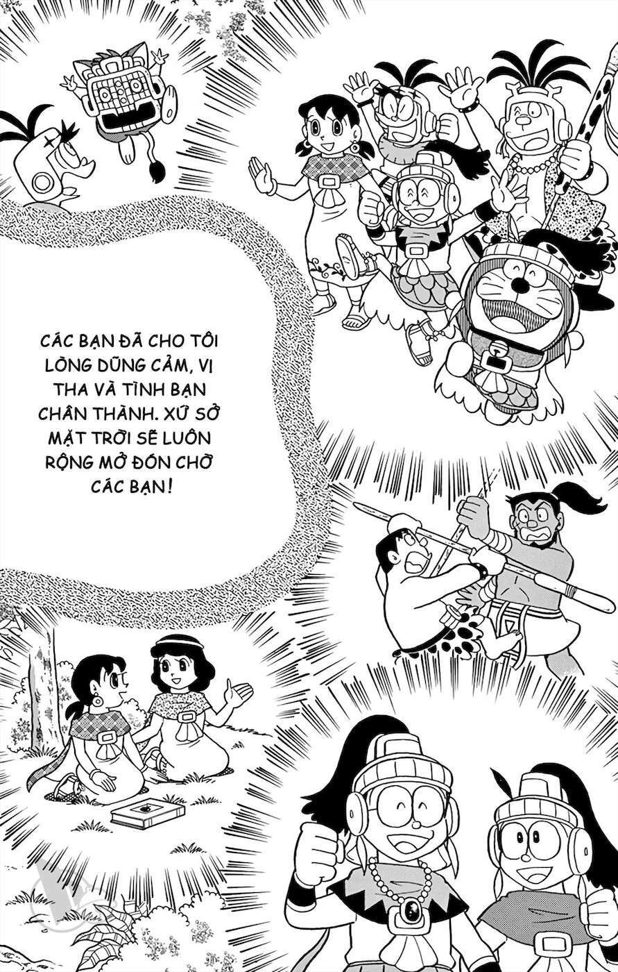 Truyện Tranh Doraemon: Truyền Thuyết Về Vua Mặt Trời Nôbita trang 184