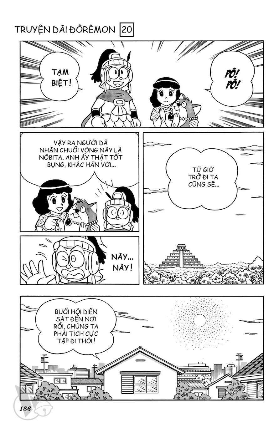 Truyện Tranh Doraemon: Truyền Thuyết Về Vua Mặt Trời Nôbita trang 185
