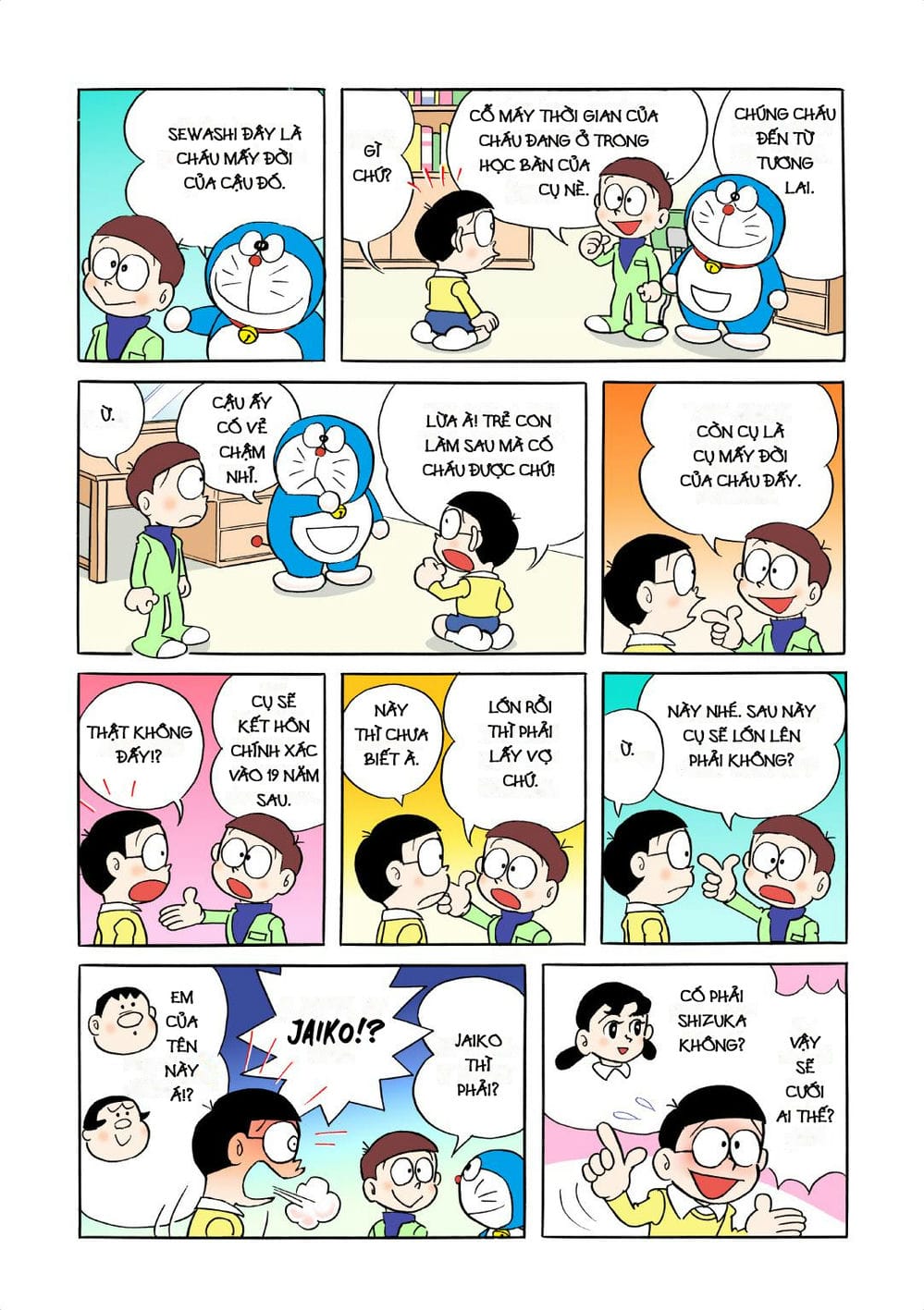 Truyện Tranh Doraemon Đại Tuyển Tập trang 7