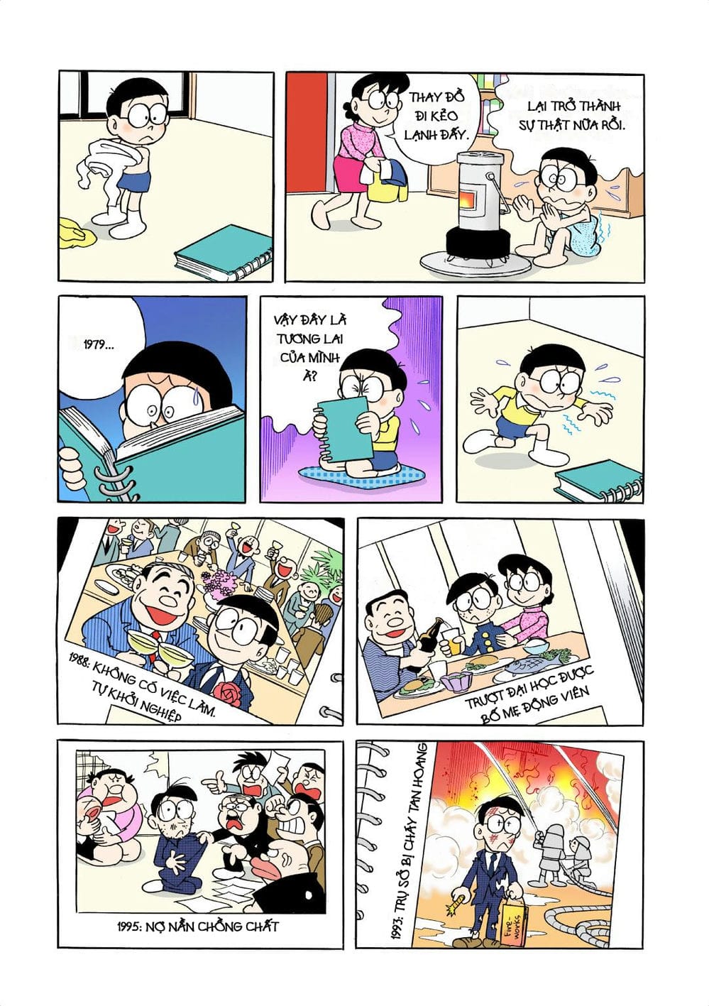 Truyện Tranh Doraemon Đại Tuyển Tập trang 13