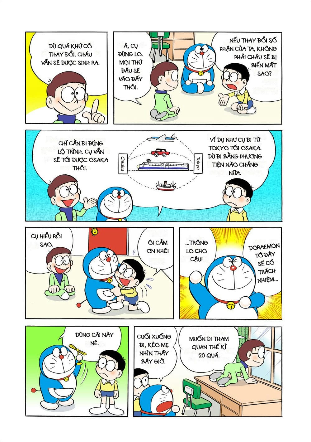 Truyện Tranh Doraemon Đại Tuyển Tập trang 15