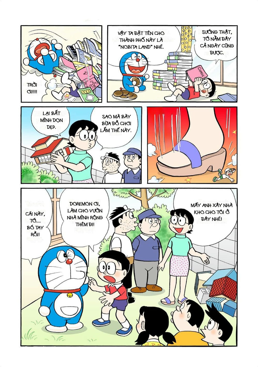 Truyện Tranh Doraemon Đại Tuyển Tập trang 34