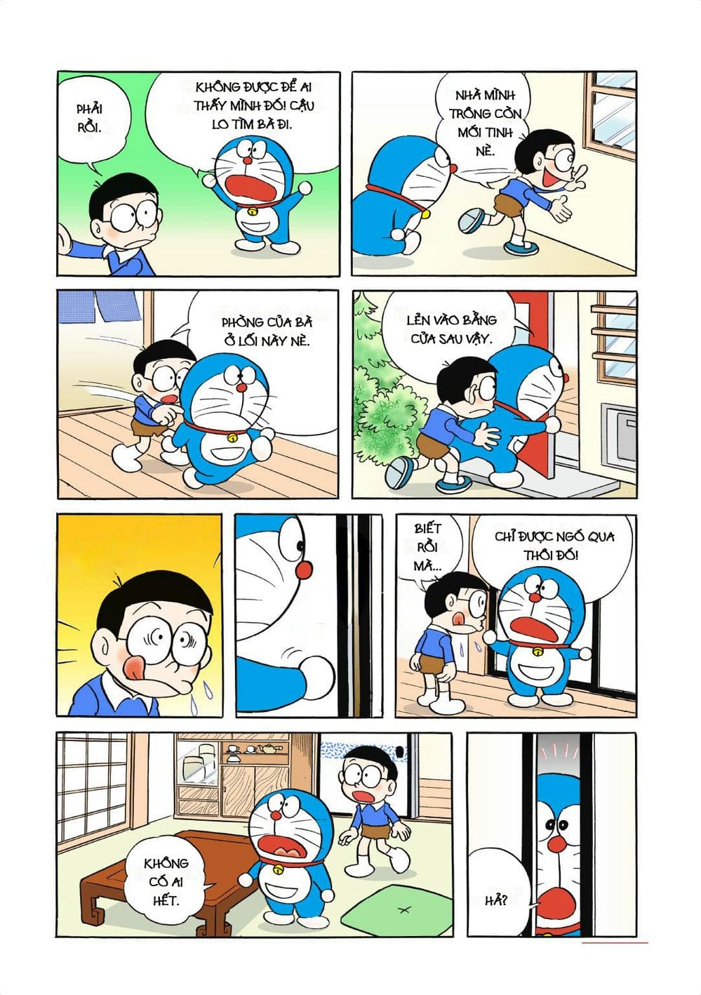 Truyện Tranh Doraemon Đại Tuyển Tập trang 111