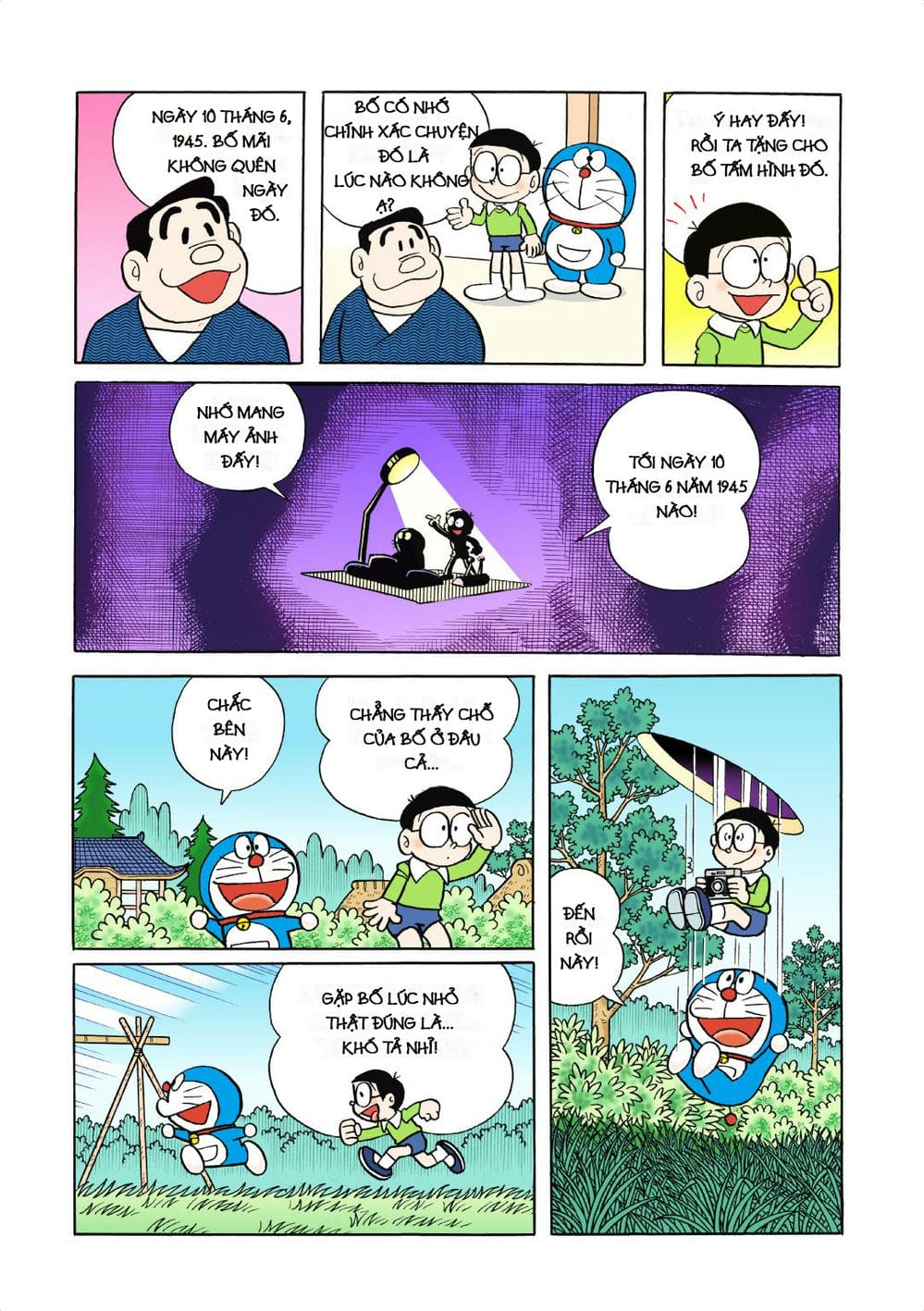 Truyện Tranh Doraemon Đại Tuyển Tập trang 132