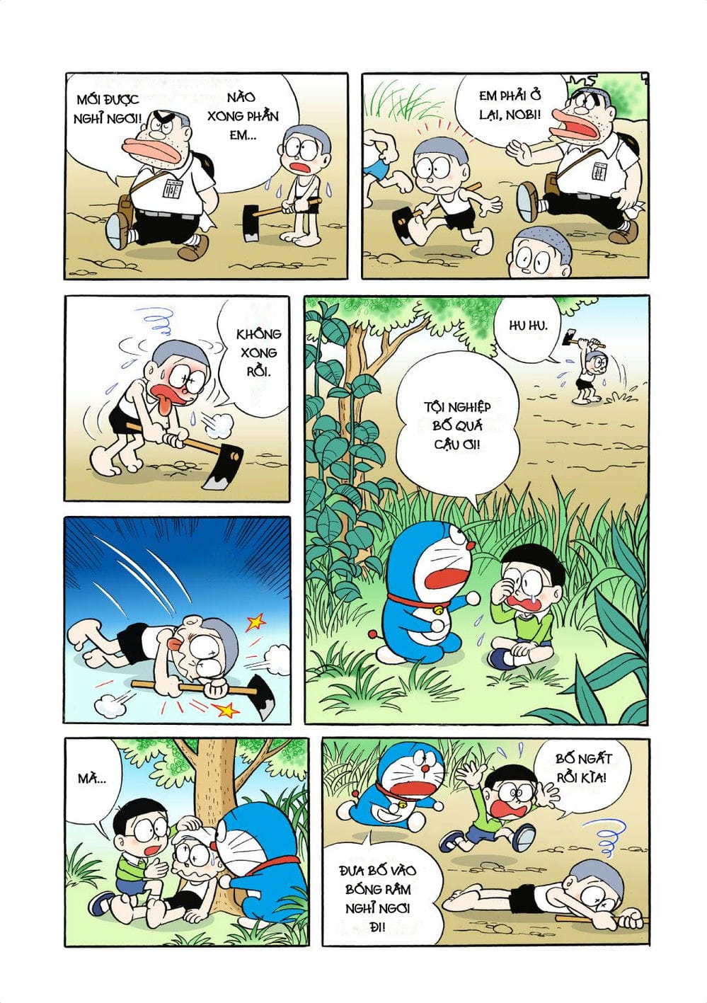 Truyện Tranh Doraemon Đại Tuyển Tập trang 135