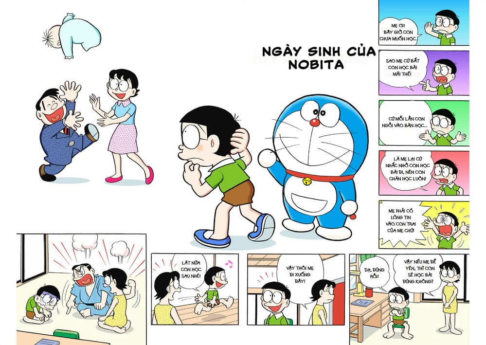 Truyện Tranh Doraemon Đại Tuyển Tập trang 193