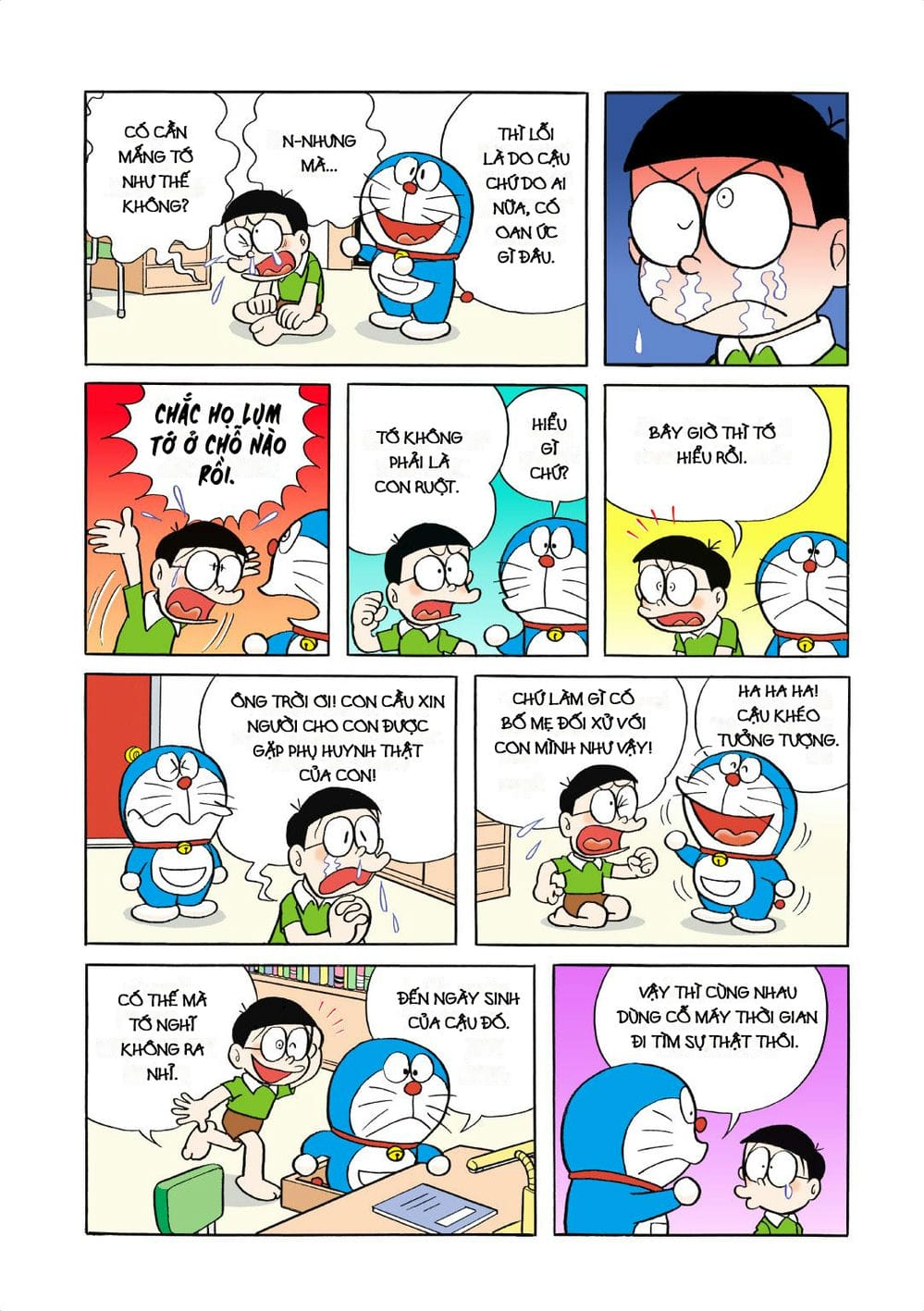 Truyện Tranh Doraemon Đại Tuyển Tập trang 194