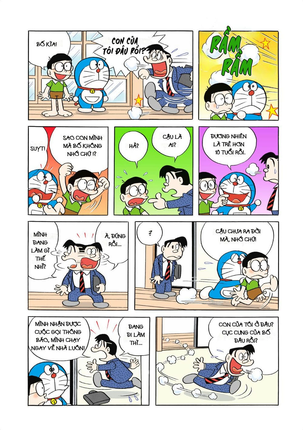 Truyện Tranh Doraemon Đại Tuyển Tập trang 196