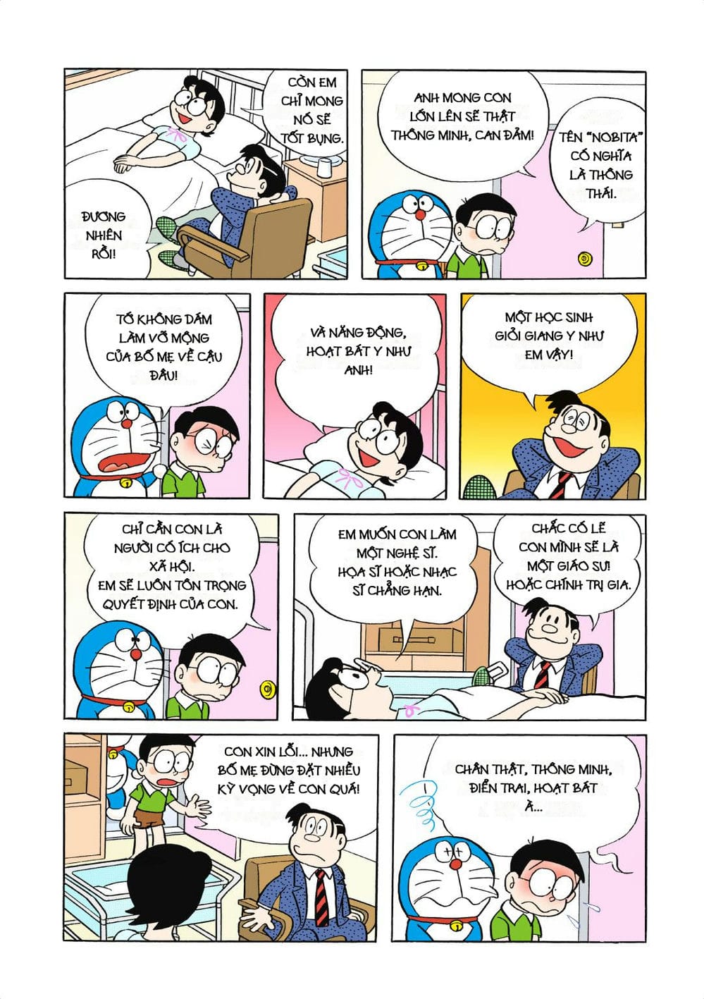 Truyện Tranh Doraemon Đại Tuyển Tập trang 200