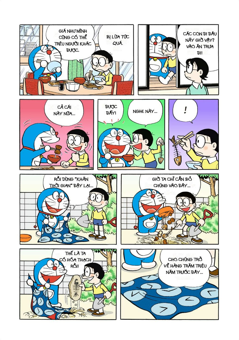 Truyện Tranh Doraemon Đại Tuyển Tập trang 204