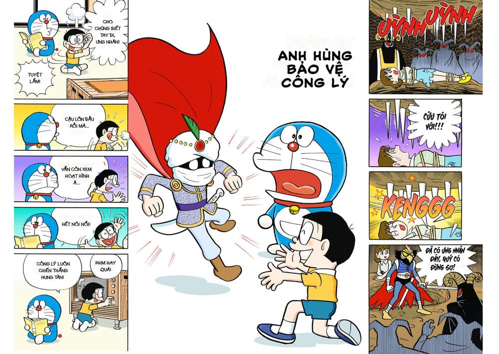 Truyện Tranh Doraemon Đại Tuyển Tập trang 213