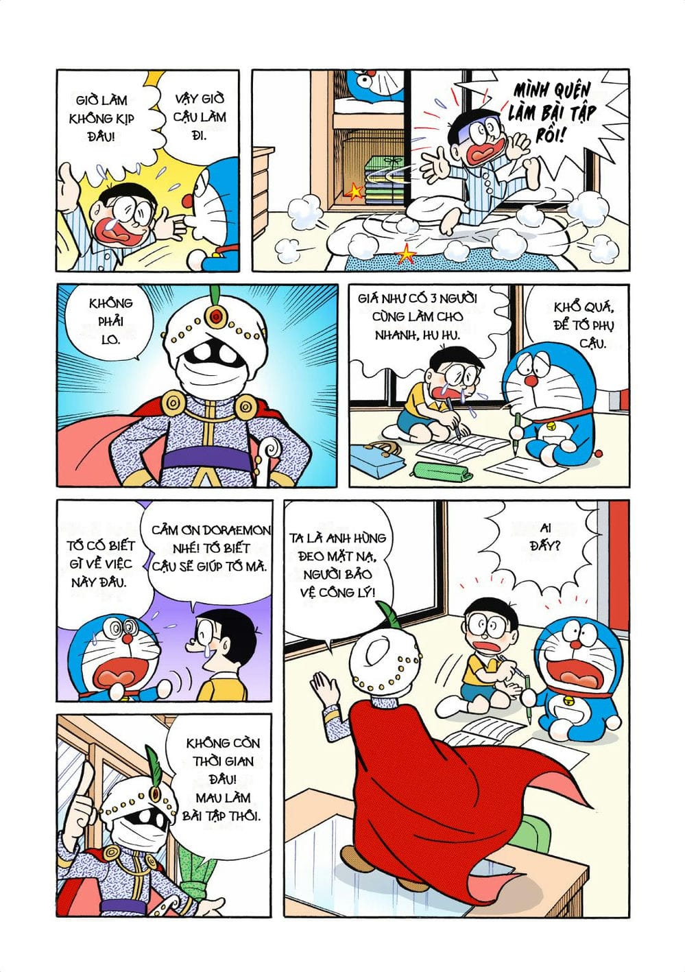 Truyện Tranh Doraemon Đại Tuyển Tập trang 215