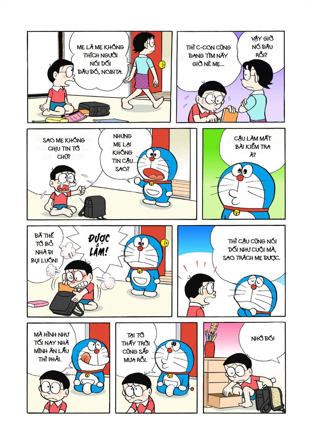 Truyện Tranh Doraemon Đại Tuyển Tập trang 279