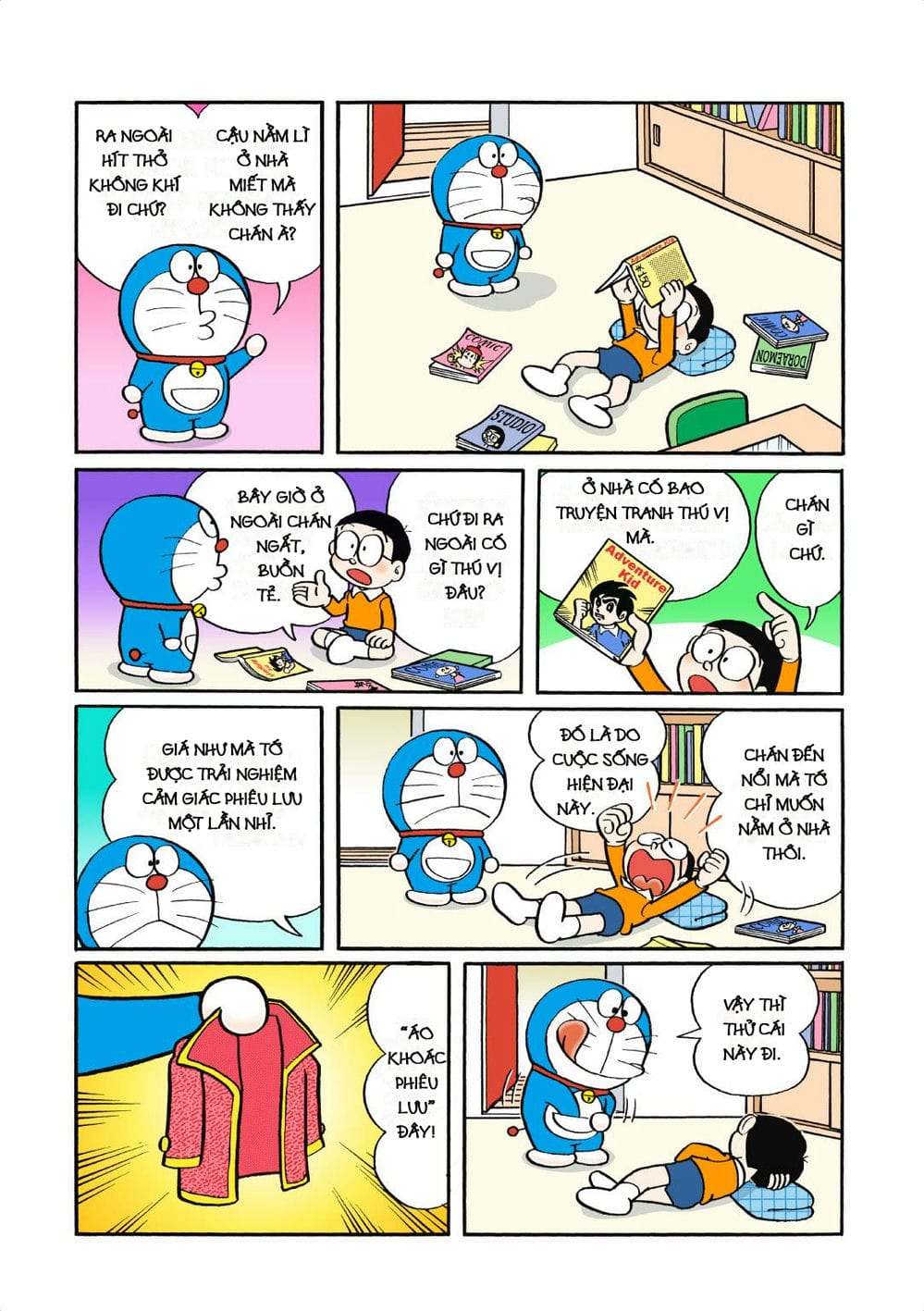 Truyện Tranh Doraemon Đại Tuyển Tập trang 288