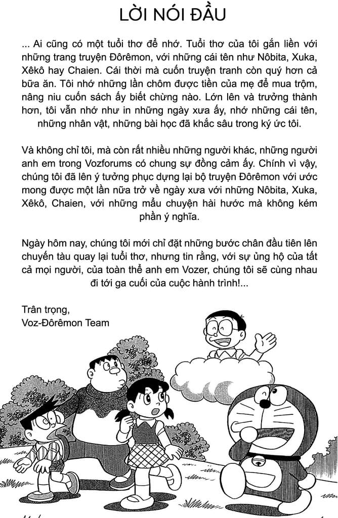 Truyện Tranh Doraemon: Truyện Ngắn Tuyển Tập trang 1