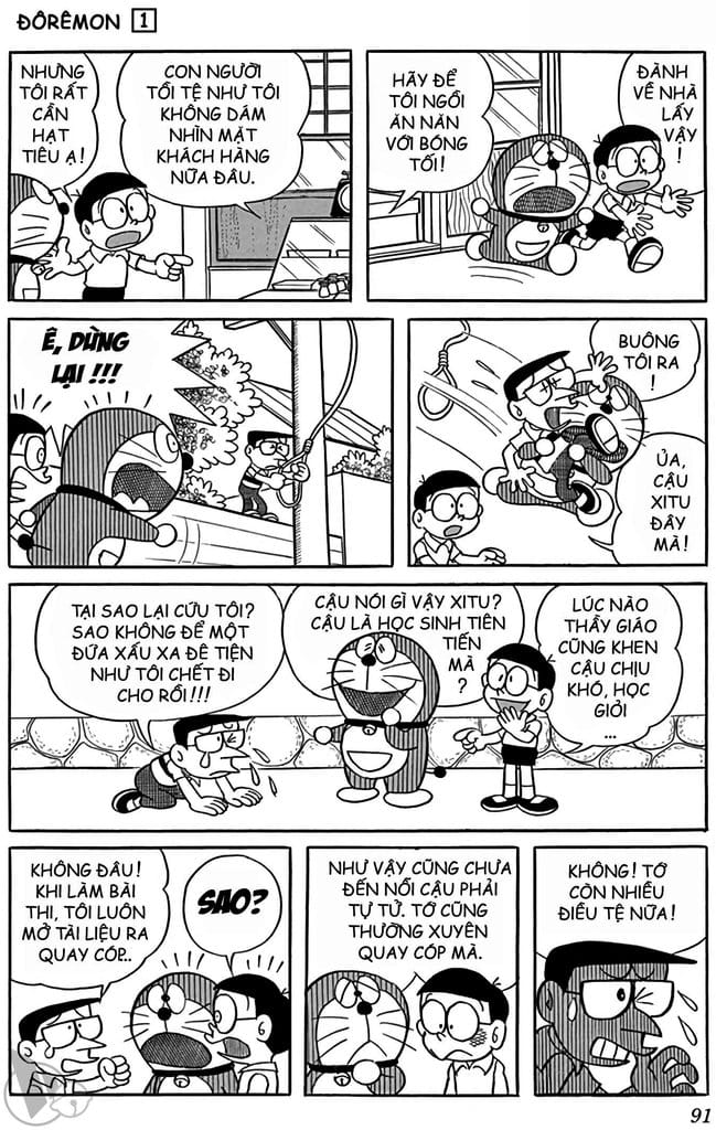 Truyện Tranh Doraemon: Truyện Ngắn Tuyển Tập trang 89