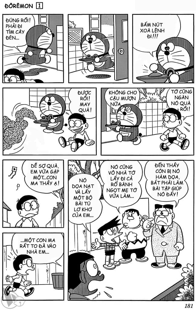 Truyện Tranh Doraemon: Truyện Ngắn Tuyển Tập trang 179