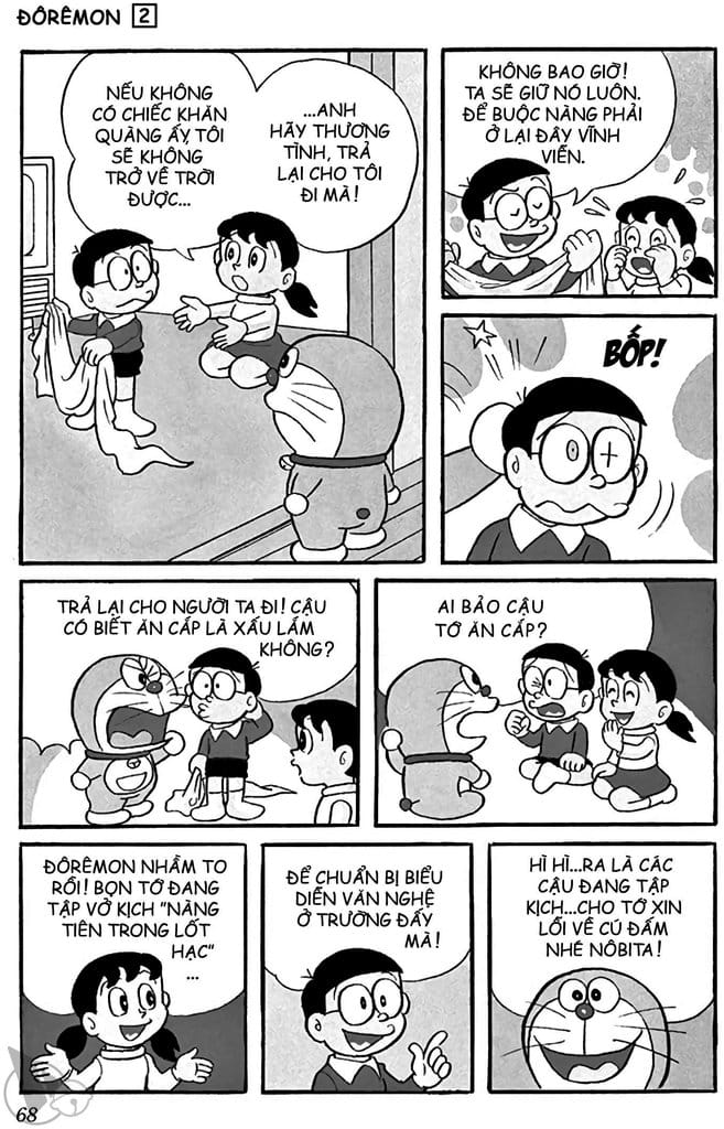 Truyện Tranh Doraemon: Truyện Ngắn Tuyển Tập trang 258