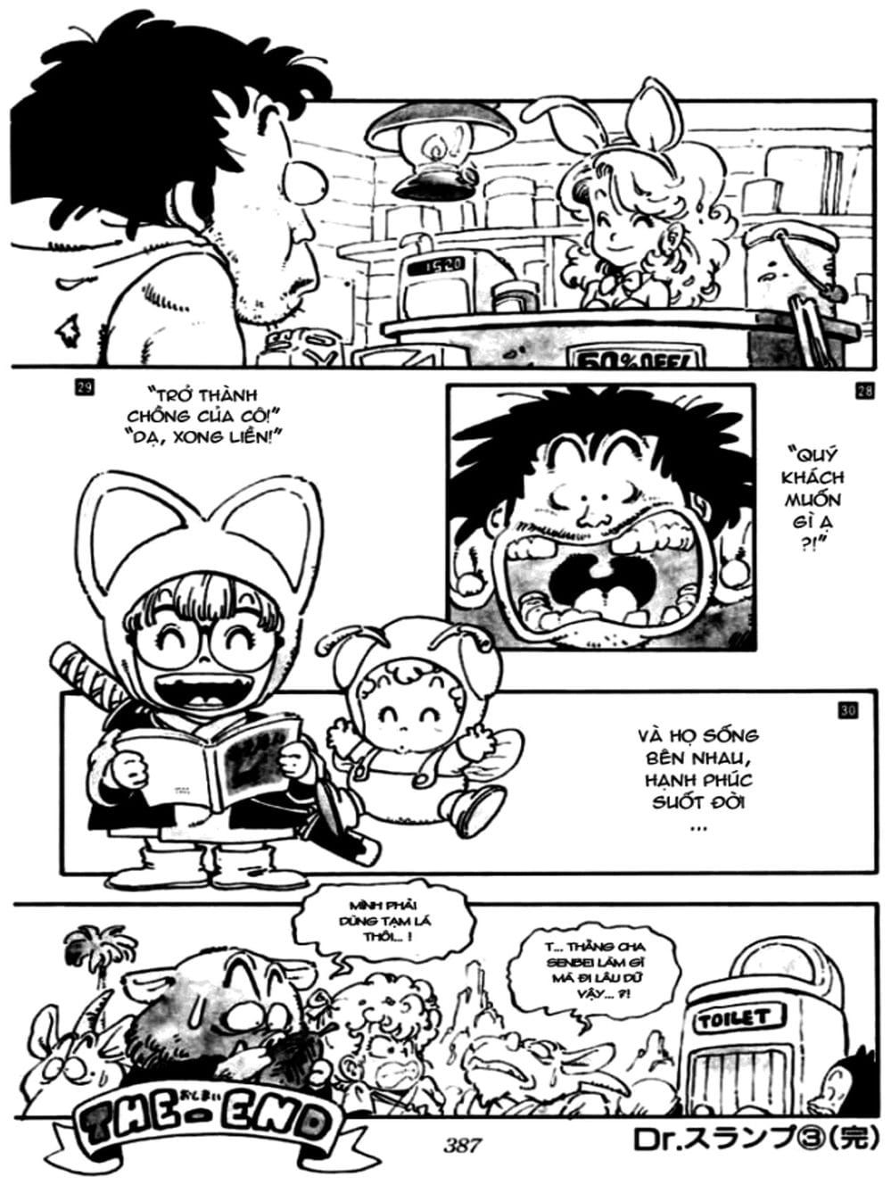 Truyện Tranh Tiến Sĩ Slump - Dr. Slump trang 1096