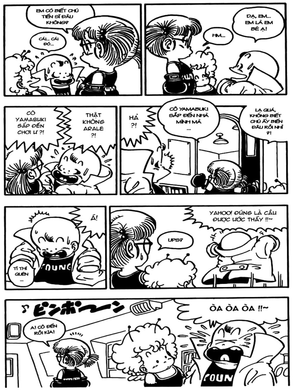 Truyện Tranh Tiến Sĩ Slump - Dr. Slump trang 1129