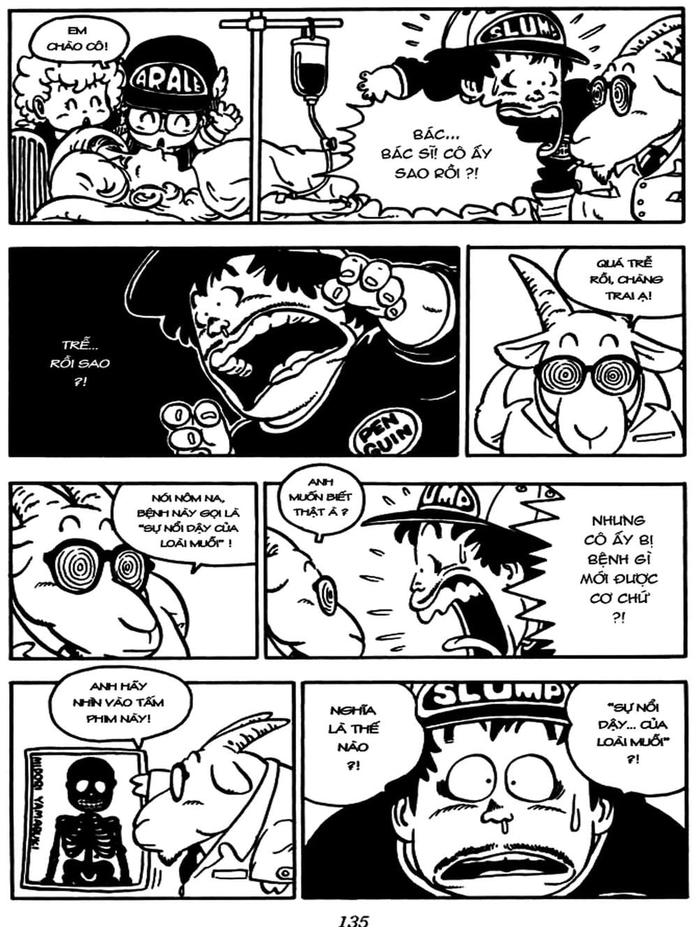 Truyện Tranh Tiến Sĩ Slump - Dr. Slump trang 1221