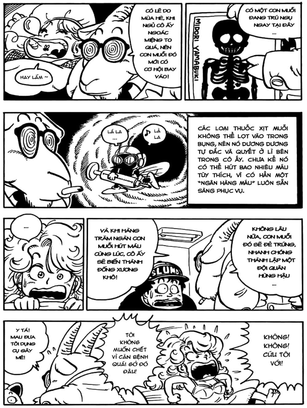 Truyện Tranh Tiến Sĩ Slump - Dr. Slump trang 1222