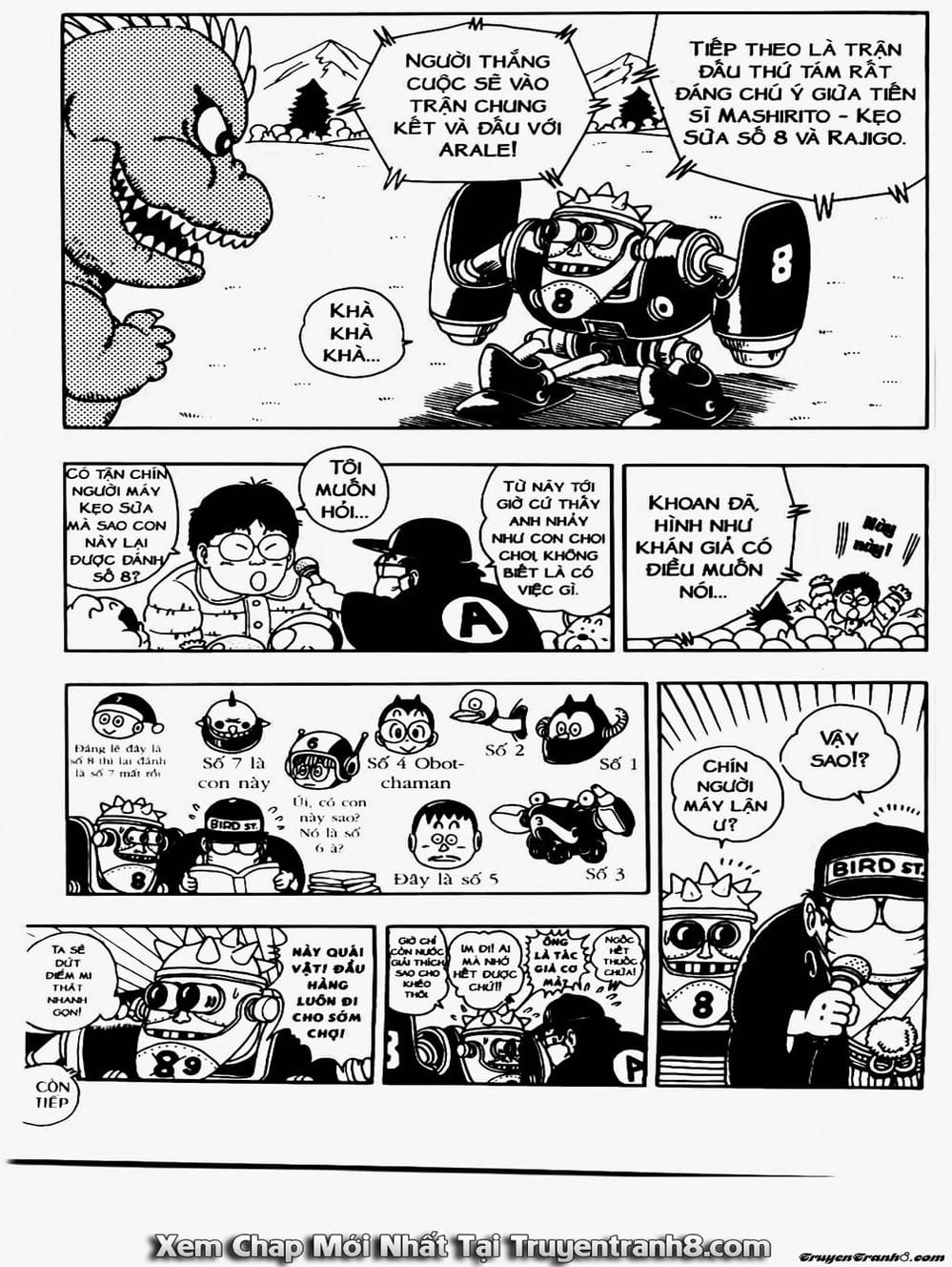 Truyện Tranh Tiến Sĩ Slump - Dr. Slump trang 1492